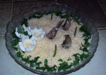 салат со шпротами