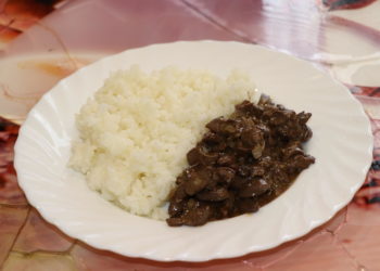Куриные потроха на сковороде