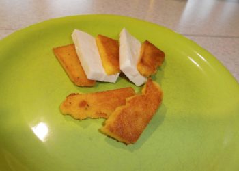 Мамалыга с брынзой