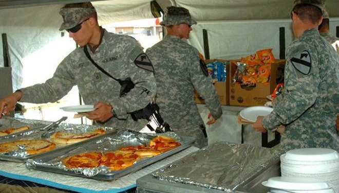 Чем кормят в армии США